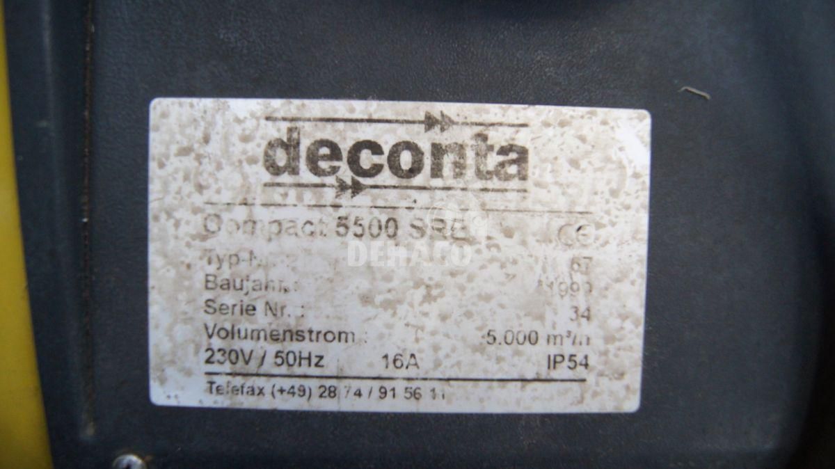 Occasion: Deconta Compact 5500 onderdrukmachine