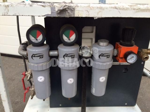 Occasion: Quality Air leeflucht compressor met koeldroger