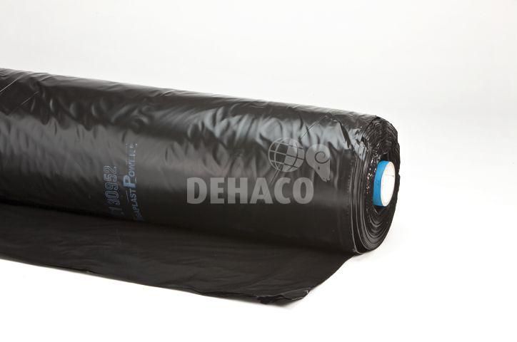 PE-folie op rol 4x50 meter 100 micron zwart