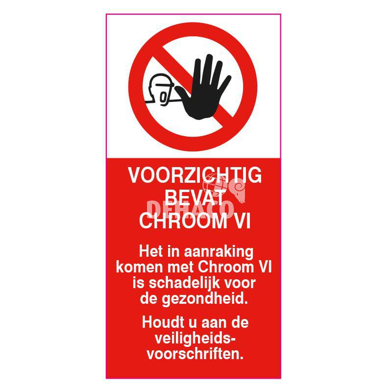 Stickers “Chroom-6“ 100 x 200 mm