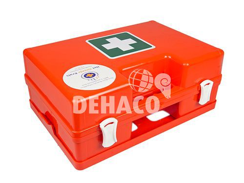 Verbandtrommel BHV inclusief wandhouder