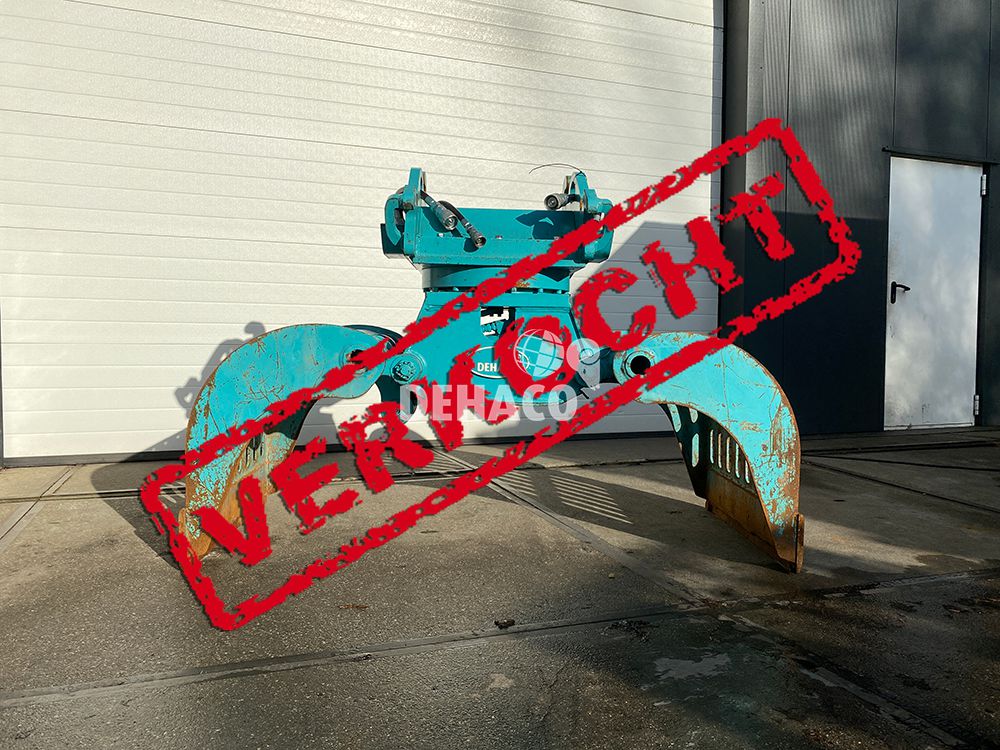 VERKOCHT Occasion: DSG903-R sloop- en sorteergrijper met rotatie 13 - 20 ton