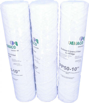 Waterfilterkaars 10 micron lengte 20 inch